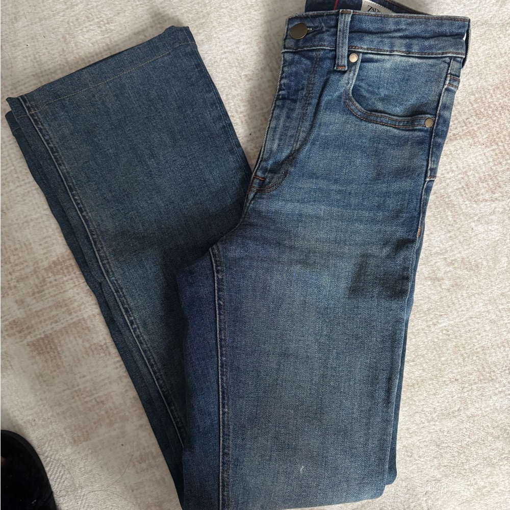 Zara Dark Blue Denim Jeans